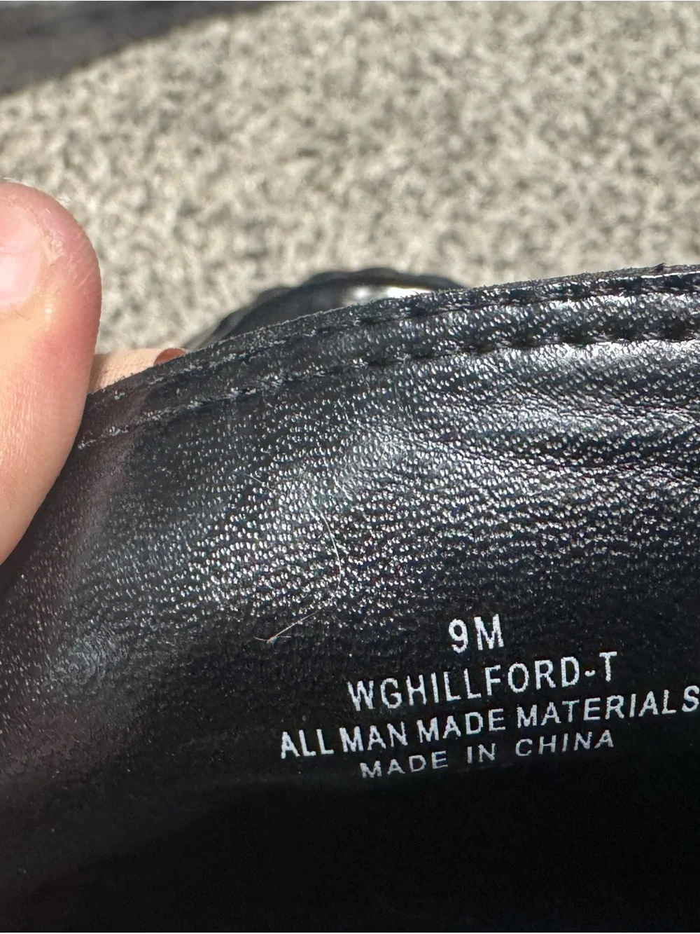 GUESS Black Patent Loafers with Gold Chain Detail